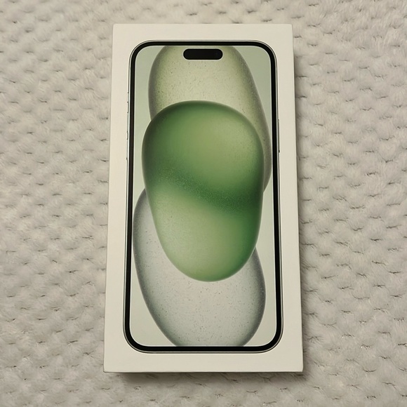 EMPTY BOX for iPhone 15 Plus, Green, 256GB, Model A2847 - Picture 1 of 6